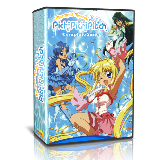 Mermaid Melody Pichi Pichi Pitch & Pure Complete English Subbed Series DVD - RetroToonsMedia Store