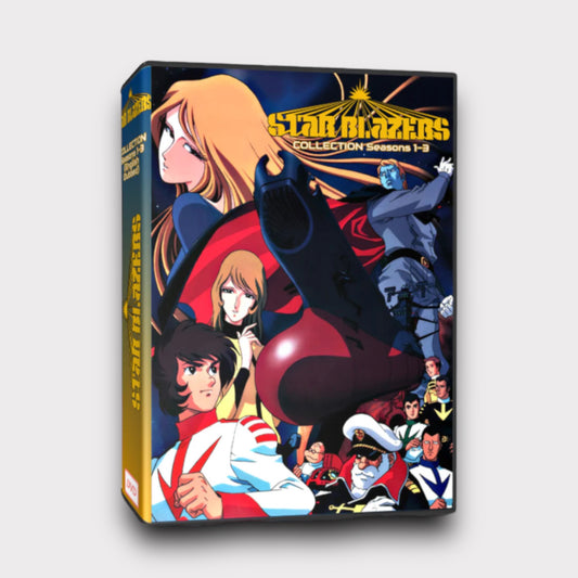 Star Blazers (Space Battleship Yamato) Complete English Dubbed Seasons 1,2,3 DVD Set - RetroToonsMedia Store