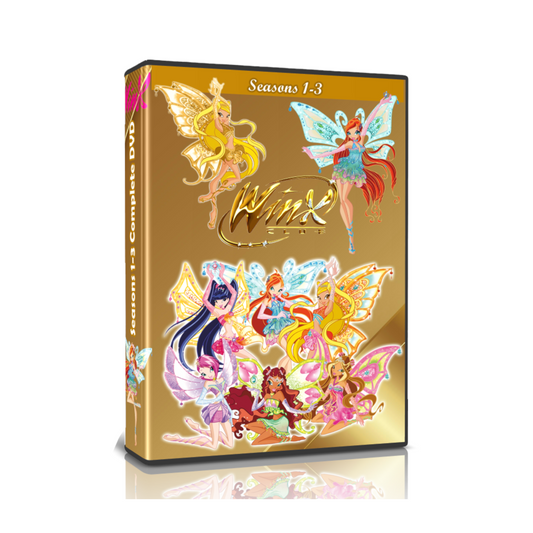 Winx Club Complete Seasons 1-3 DVD Set - Retrotoons