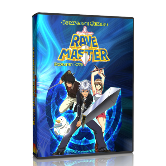 Rave Master Complete English Dub DVD Boxset.
