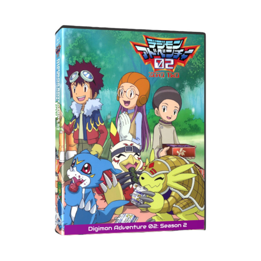Digimon Adventure 02 Season 2 English Subbed DVD Set - Retrotoons