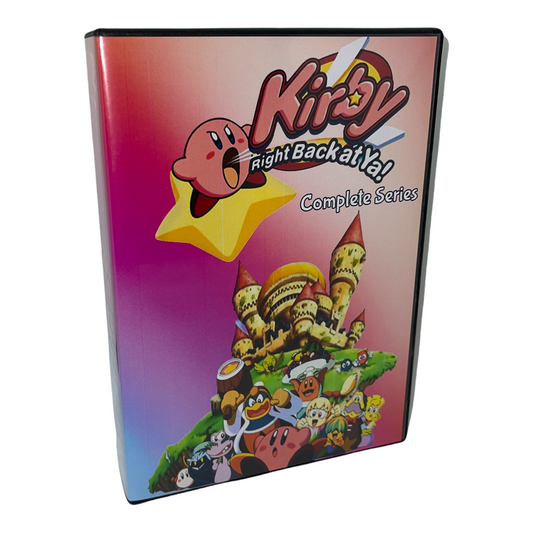 KIRBY RIGHT BACK AT YA! Complete English Dub Series DVD Set - Retrotoons