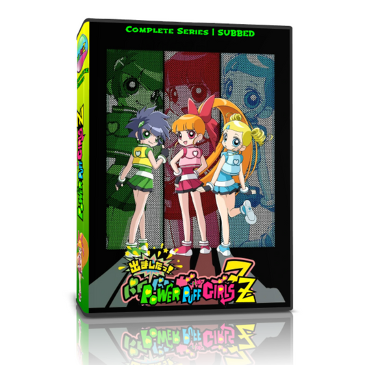 Powerpuff Girls Z complete english subbed anime DVD set - Retrotoons