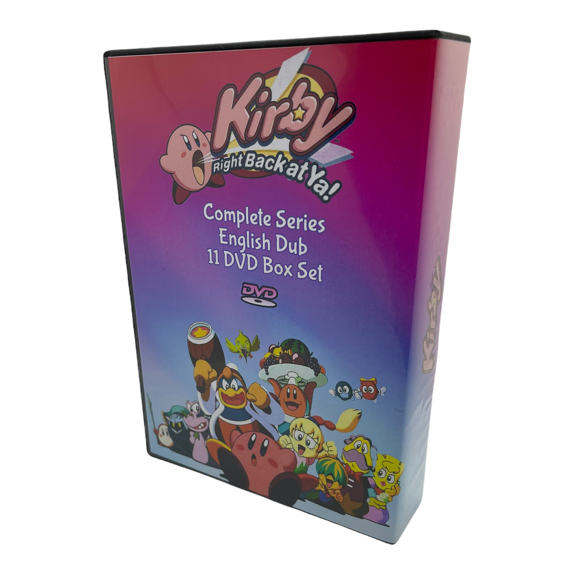 KIRBY RIGHT BACK AT YA! Complete English Dub Series DVD Set - Retrotoons